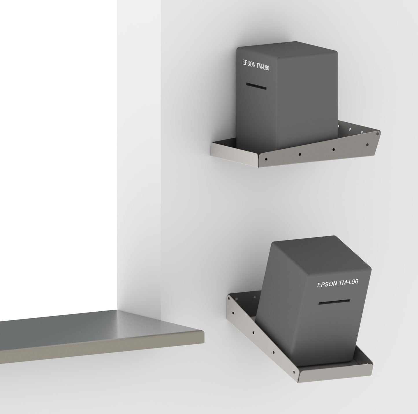 Printer Wall Mount Shelf