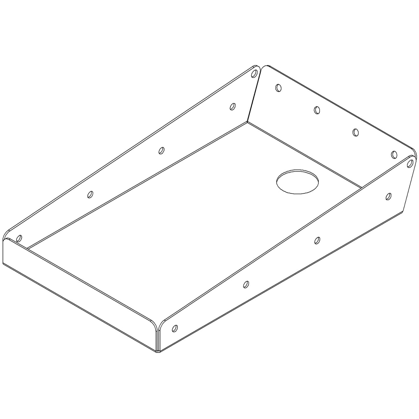 Printer Wall Mount Shelf