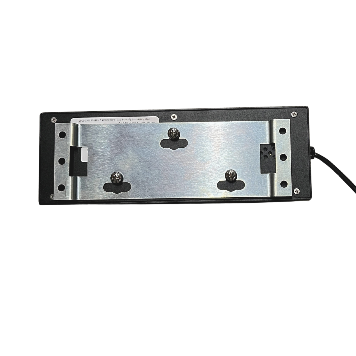 back of bump bar. Showing mounting bracket