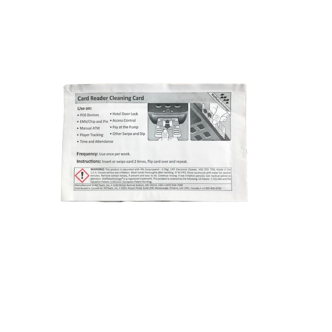 Card Swipe Cleaner - For Magnetic Stripe Readers (MSR) – POS Infor