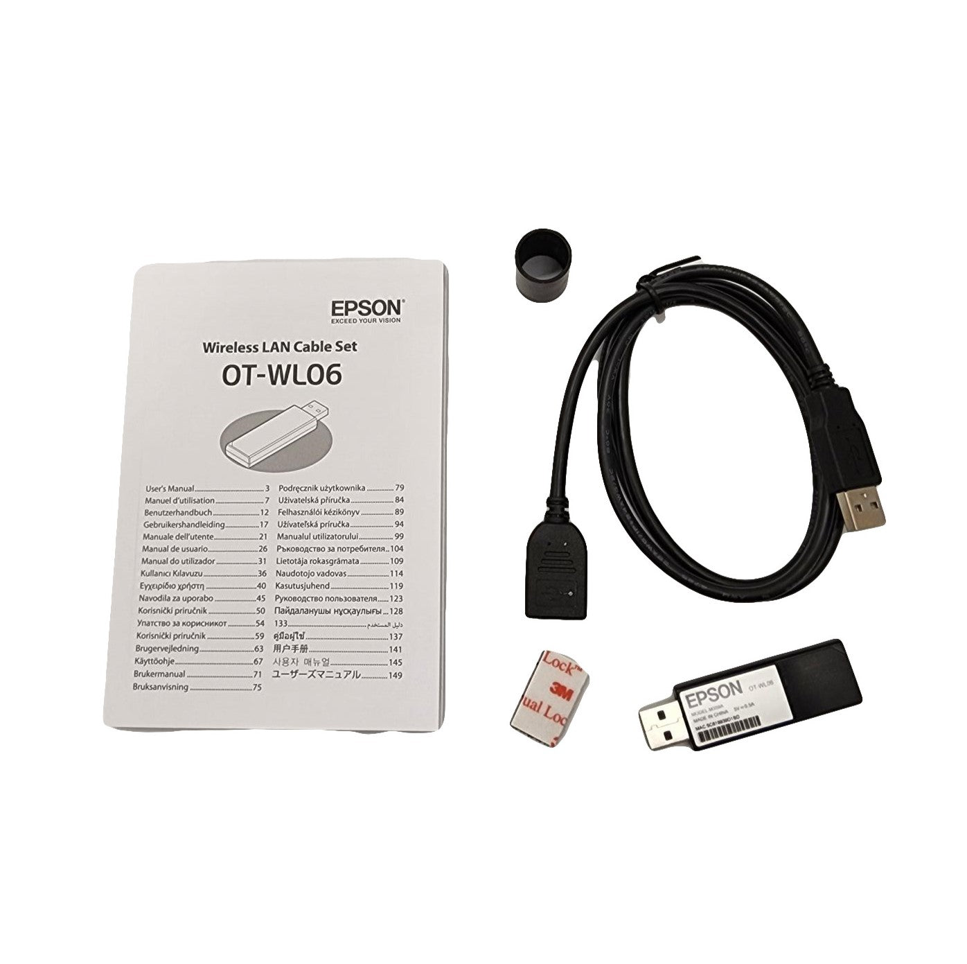 Epson Wireless TM Printer Cable and Dongle