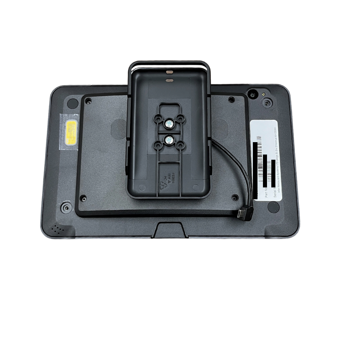 Flytech Tablet Jacket & SpacePole mCase Mount for Ingenico iCMP (Black)