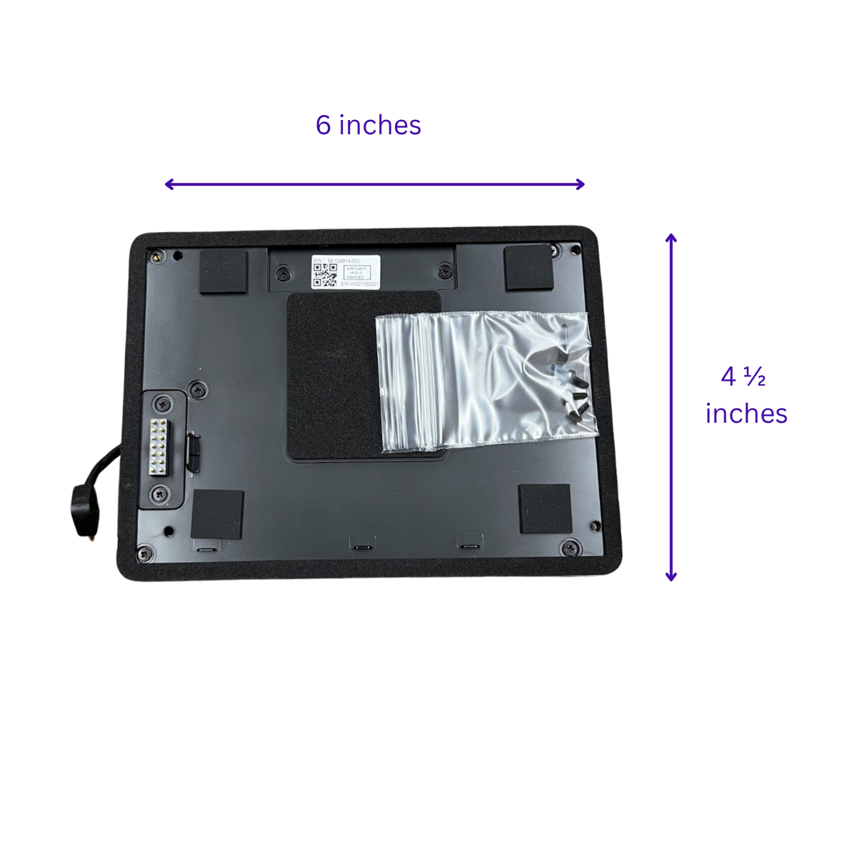 Flytech Tablet Jacket & SpacePole mCase Mount for Ingenico iCMP (Black)
