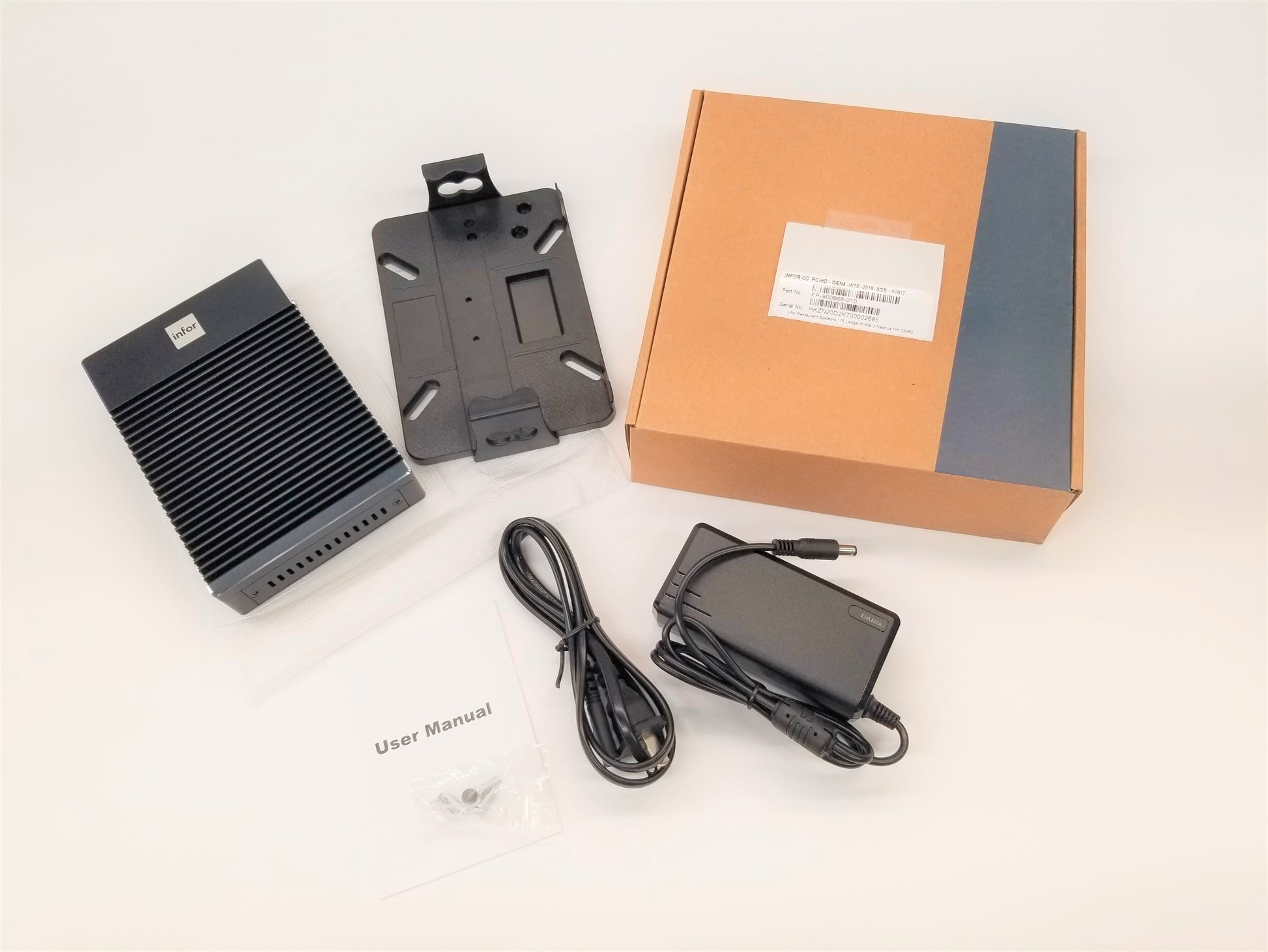 Point of Purchase POS server hardware for multi-terminal checkout systems.