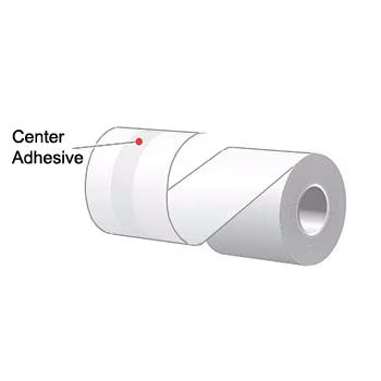 Center Stripe Adhesive coverage sticky paper 3.125 Inch x 160 Feet